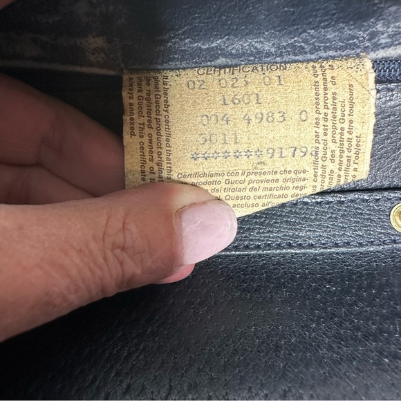 FINAL PRICE Late 70’s/early 80’s Gucci GG Monogram CanvasLeather Convertible Bag - Picture 14 of 15